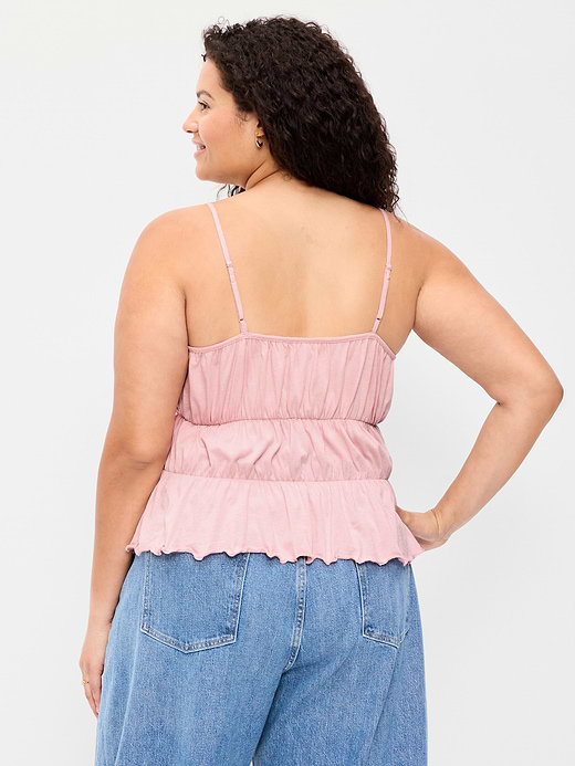 Old Navy Lace-Trim Smocked-Waist Tank Top — photo 9