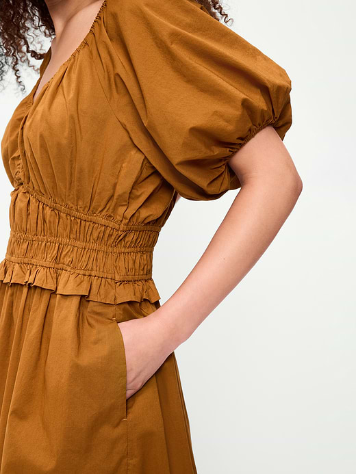 Old Navy Fit & Flare Prairie Midi Dress — photo 5