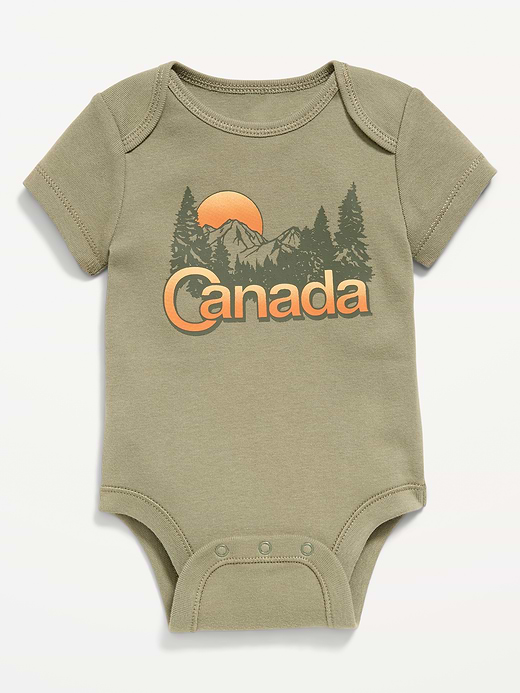 Old Navy Long-Sleeve Graphic Bodysuit for Baby — photo 1