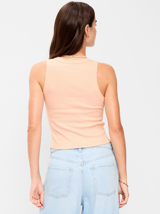 Old Navy Crop Ribbed Tank Top — photo 3