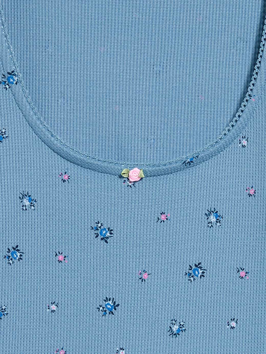 Old Navy Waffle-Textured Long-Sleeve Pajama Top — photo 3