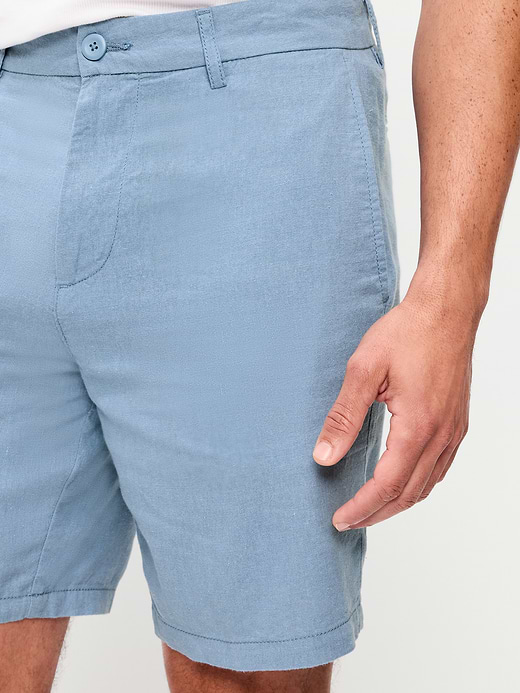 Old Navy Slim Built-In Flex Rotation Chino Shorts -- 8-inch inseam — photo 5