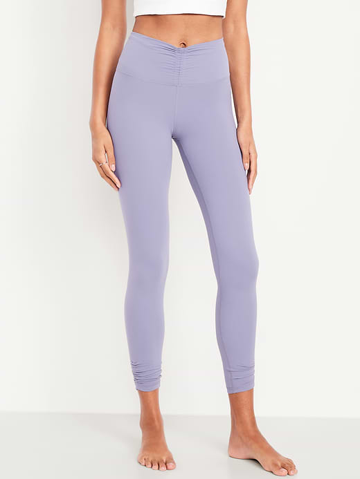 Old Navy High-Waisted StudioSmooth Ruched Leggings — photo 1