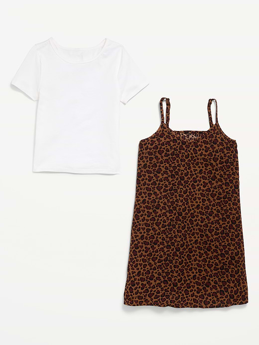 Old Navy Short-Sleeve Graphic T-Shirt and Dress Set for Girls — photo 5