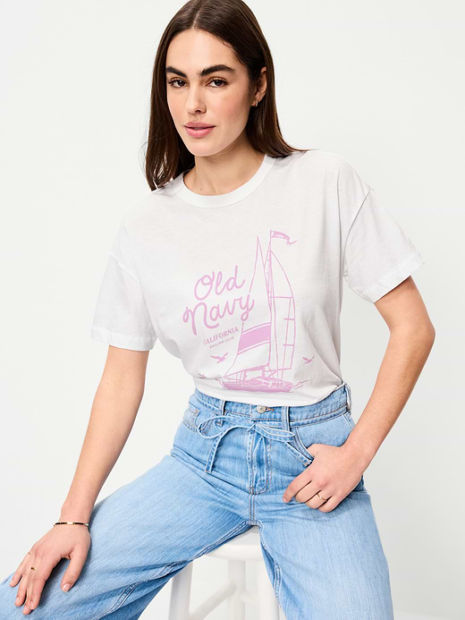 Old Navy Oversized EveryWear Tunic T-Shirt — photo 13