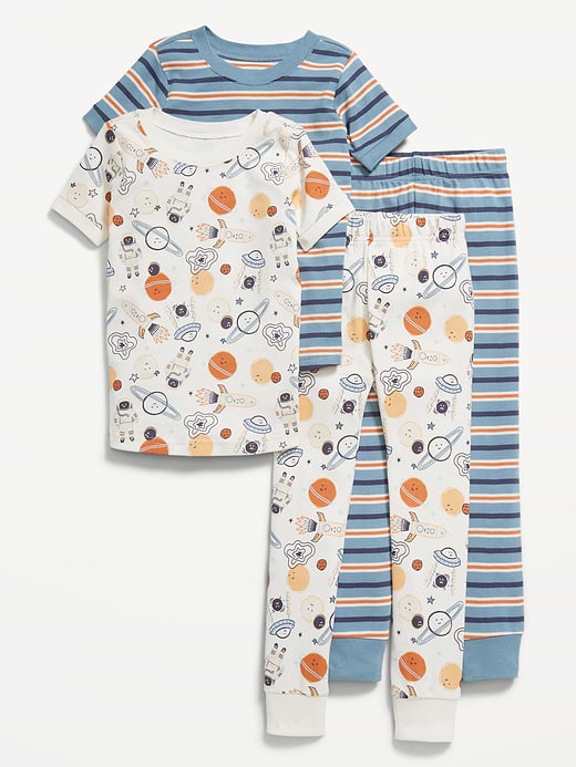 Old Navy Snug-Fit Graphic Pajama 4-Piece for Toddler & Baby
