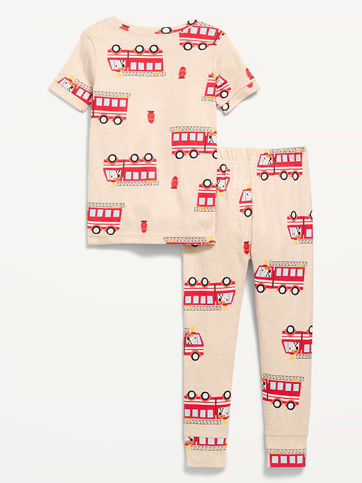 Old Navy Unisex Snug-Fit Printed Pajama Set for Toddler & Baby — photo 5