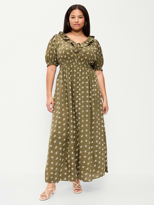 Old Navy Ruffle-Collar Boho Maxi Dress — photo 9