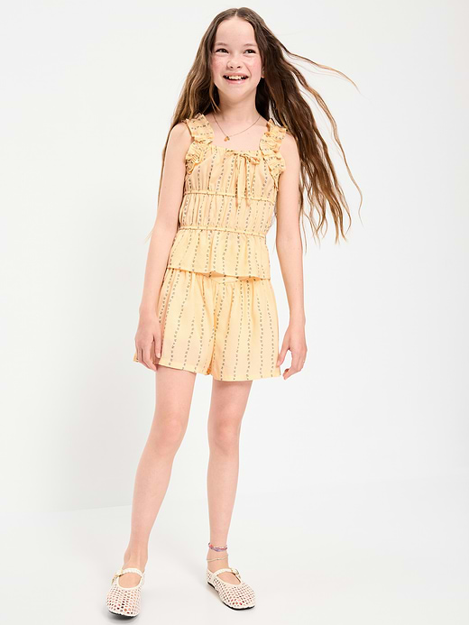 Old Navy Printed Pull-On Shorts for Girls — photo 4