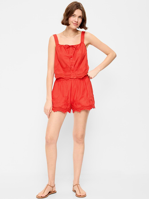 Old Navy High-Waisted Lace-Trim Shorts — photo 5
