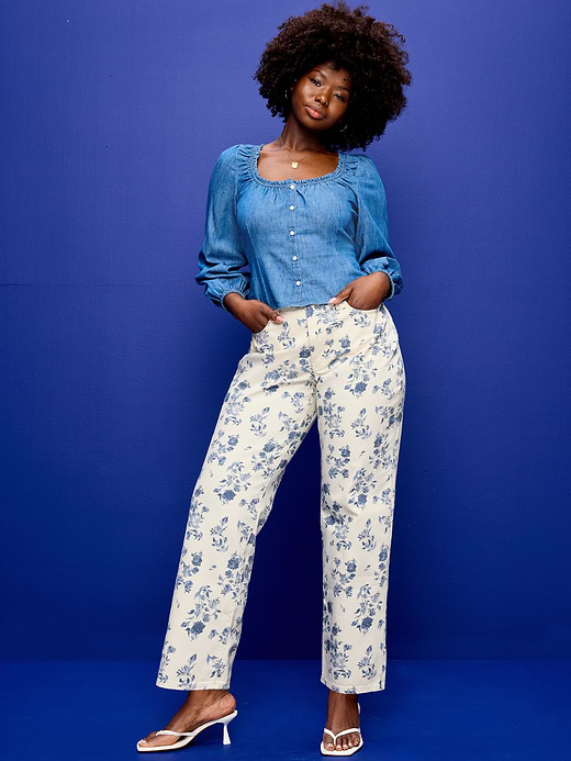 Old Navy Curvy High-Waisted OG Loose Jeans — photo 5