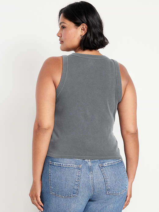 Old Navy Crop Ribbed Tank Top — photo 8