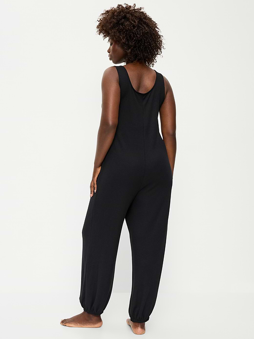 Old Navy Waffle-Knit Harem-Leg Pajama Jumpsuit — photo 5