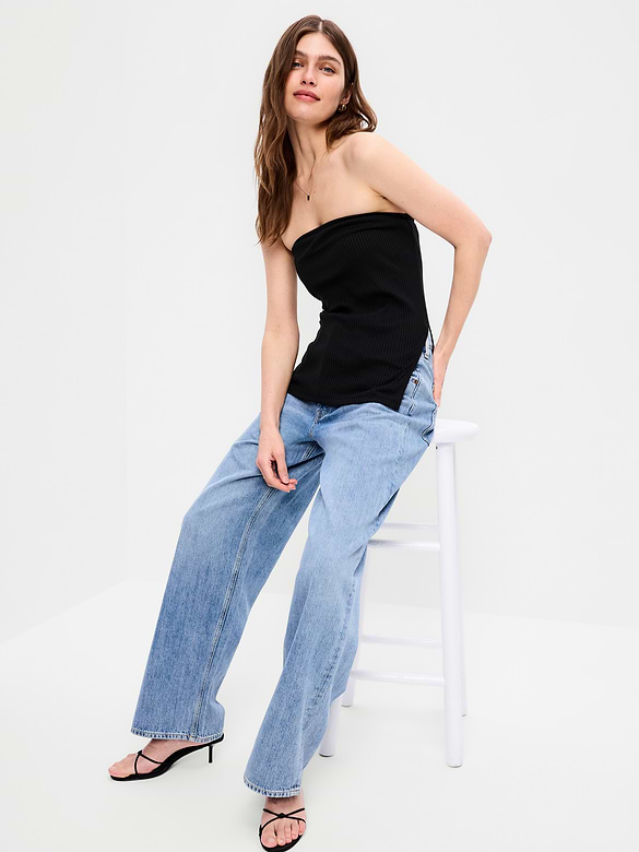 Old Navy Asymmetrical Tube Top — photo 4