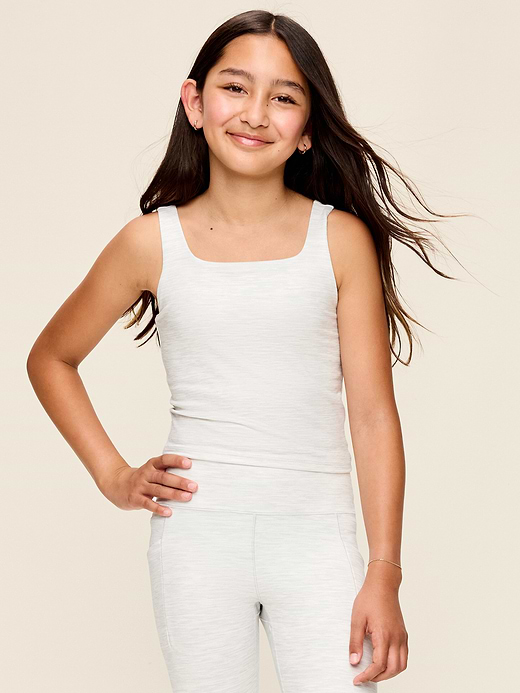 Old Navy StudioSmooth Longline Sports Bra for Girls — photo 1