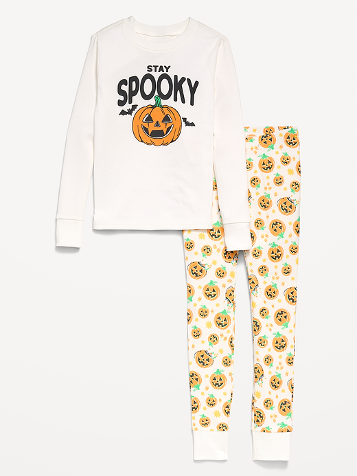 Old Navy Gender-Neutral Snug-Fit Graphic Pajama Set for Kids — photo 1