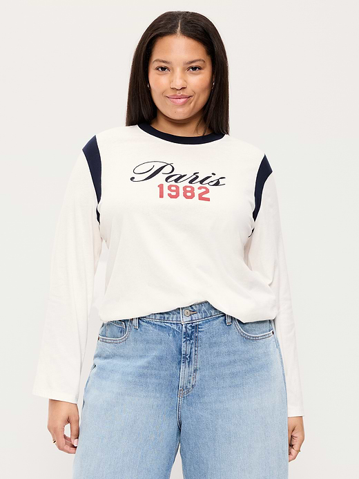 Old Navy EveryWear Long-Sleeve Graphic T-Shirt — photo 8