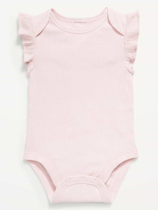Old Navy Unisex Short-Sleeve Rib-Knit Bodysuit for Baby — photo 3
