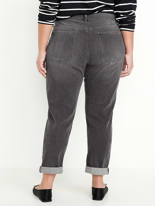 Old Navy Mid-Rise Wow Boyfriend Straight Jeans — photo 8