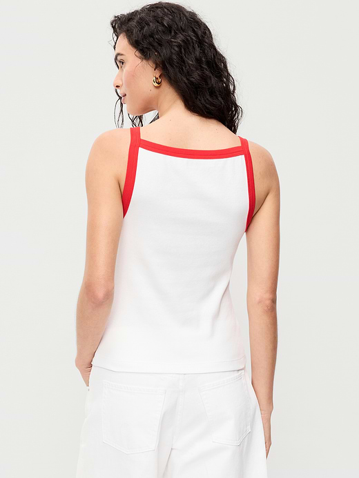 Old Navy Snug Apron-Neck Tank Top — photo 12