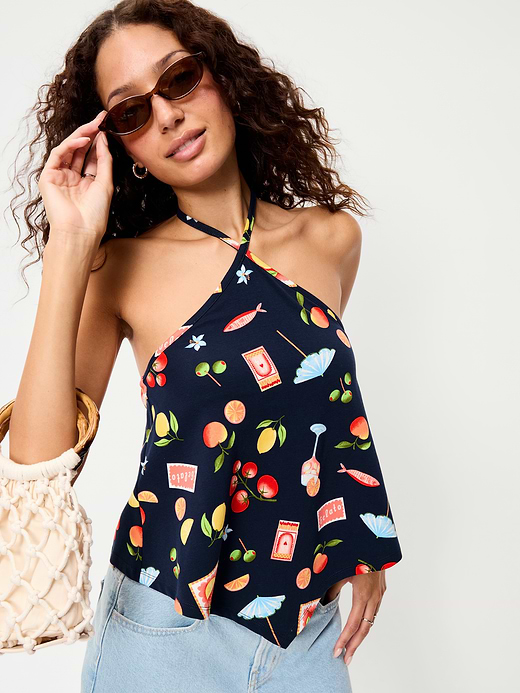 Old Navy Handkerchief Halter Top — photo 4