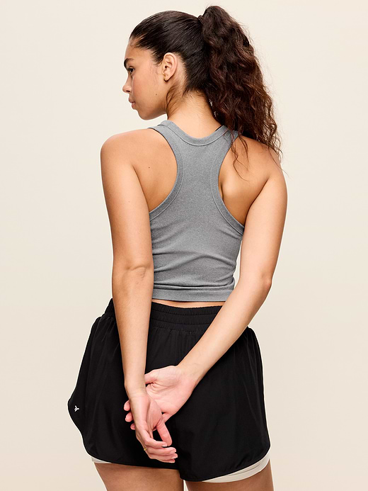 Old Navy Seamless Fitted High-Neck Crop Top — photo 7