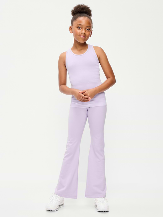 Old Navy Fitted Seamless Ribbed Racerback Performance Top for Girls — photo 6