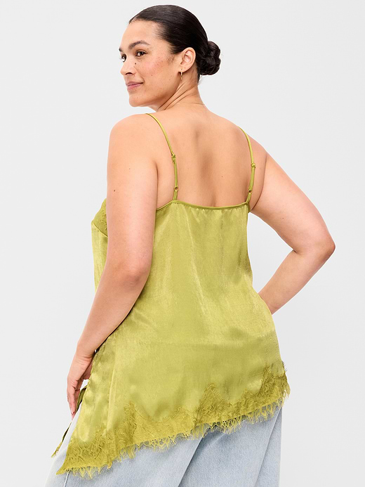 Old Navy Asymmetrical Lace-Trim Cami Top — photo 9