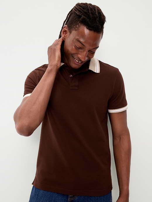 Old Navy Built-In Flex Pro Polo for Men — photo 4