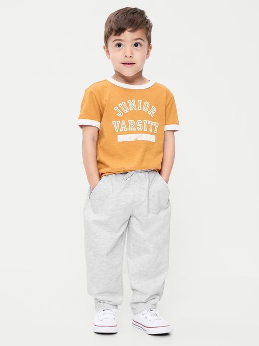 Old Navy Barrel-Leg Knit Pants for Toddler Boys — photo 1