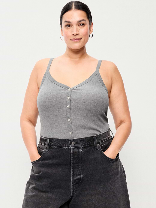 Old Navy Button-Front Cami Tank Top — photo 7