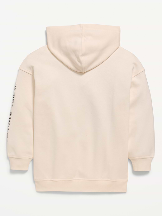 Old Navy Olivia Rodrigo™ Oversized Graphic Tunic Hoodie for Girls — photo 4