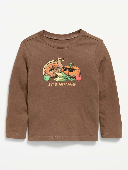 Old Navy Long-Sleeve Graphic T-Shirt for Toddler Boys — photo 1