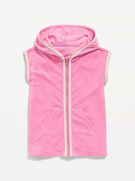 Old Navy Hooded Terry Swim Cover-Up for Toddler Girls — photo 1