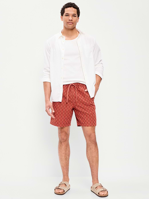 Old Navy Twill Jogger Shorts -- 7-inch inseam