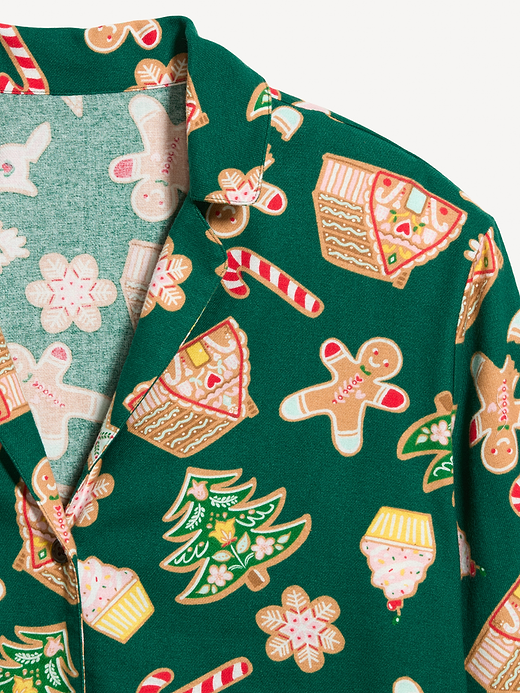Old Navy Printed Flannel Pajama Pant Set for Women — photo 5