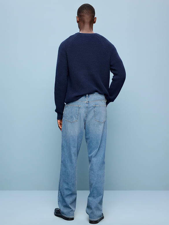 Old Navy Relaxed Loose Built-In Flex Jeans — photo 4
