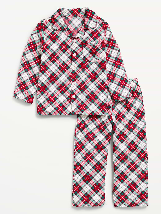 Old Navy Unisex Flannel Pajama Set for Toddler — photo 1