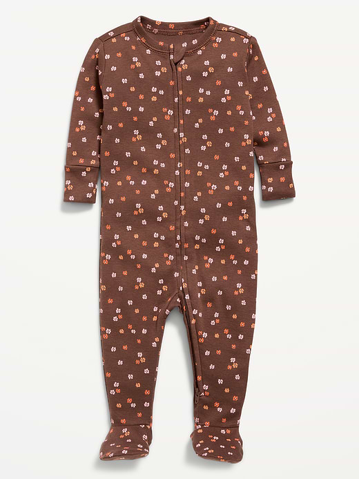Old Navy Snug-Fit 2-Way-Zip Sleep & Play Footed One-Piece for Baby — photo 1