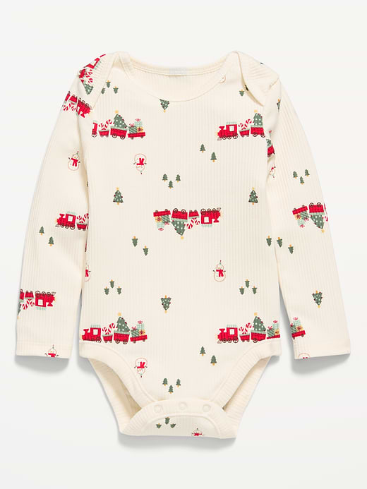 Old Navy Long-Sleeve Graphic Bodysuit for Baby — photo 1