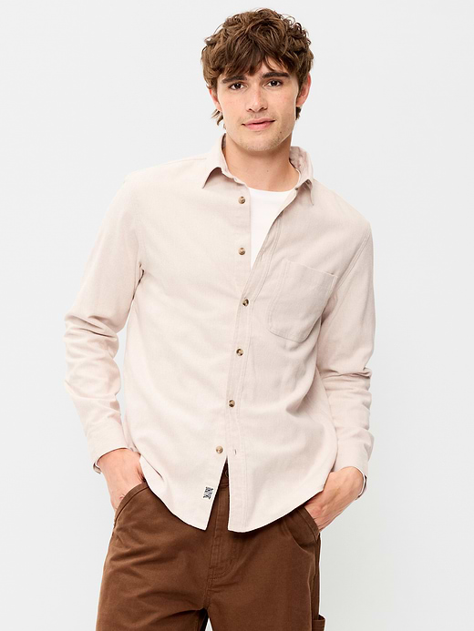 Old Navy Relaxed Long-Sleeve Flannel Pocket Shirt — photo 1