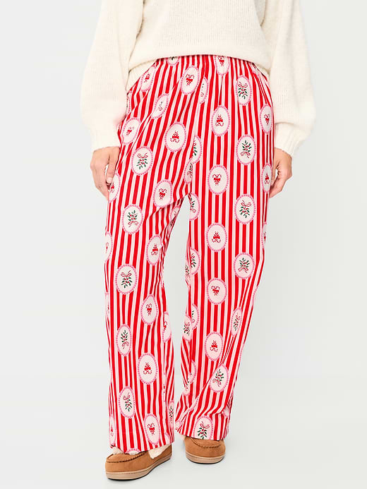Old Navy High-Waisted Poplin Pajama Pant — photo 7