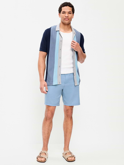 Old Navy Slim Built-In Flex Rotation Chino Shorts -- 8-inch inseam