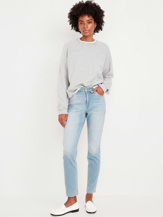 Old Navy High-Waisted Wow Straight Ankle Jeans — photo 4
