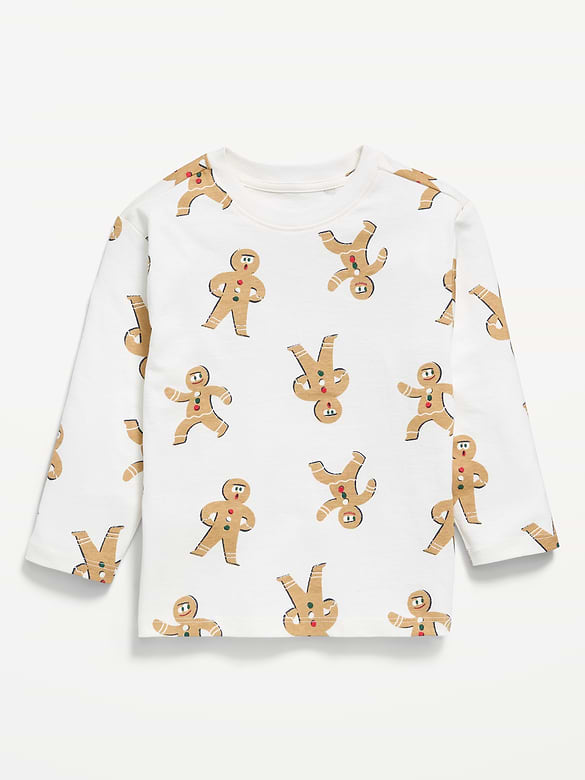 Old Navy Printed Long-Sleeve Unisex T-Shirt for Toddler — photo 3