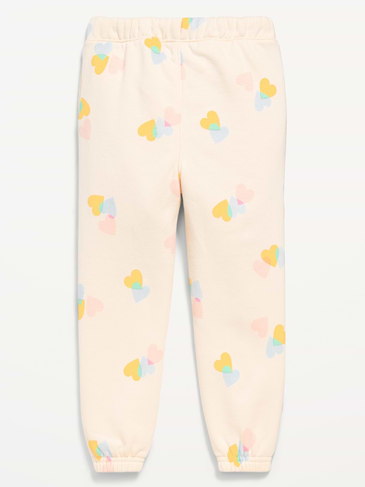 Old Navy Printed Cinched-Hem Jogger Sweatpants for Toddler Girls — photo 4