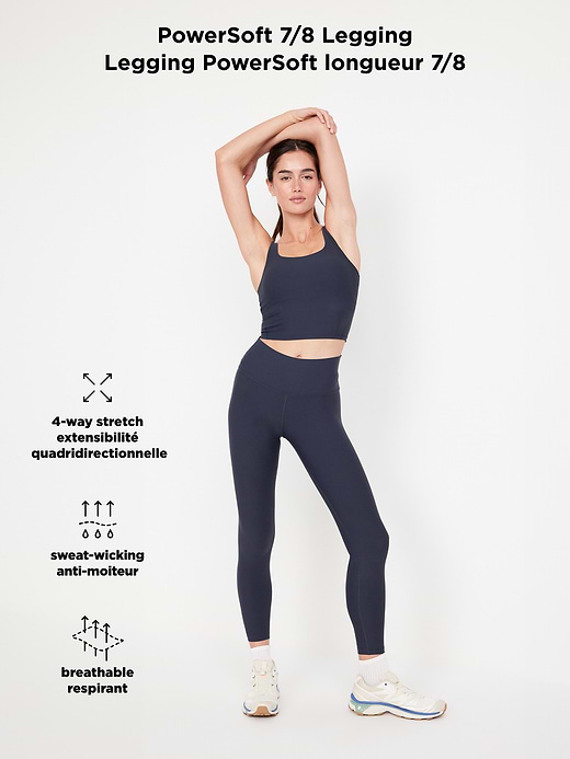 Old Navy High-Waisted PowerSoft 7/8 Leggings — photo 11