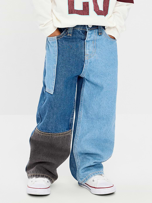 Old Navy Baggy Patched Jeans for Toddler Boys — photo 3