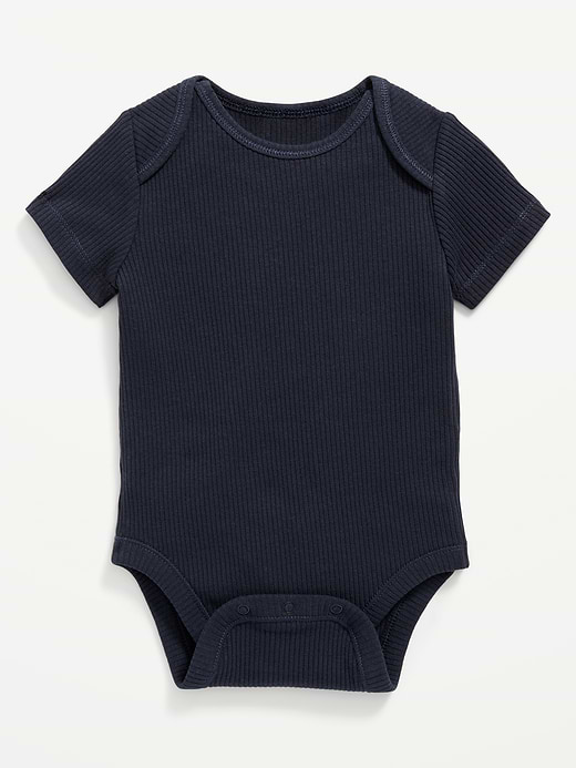 Old Navy Unisex Short-Sleeve Rib-Knit Bodysuit for Baby — photo 1