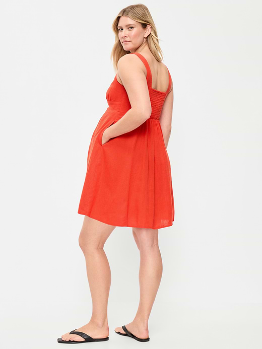 Old Navy Maternity Fit & Flare Cami Mini Dress — photo 3